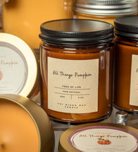 "All Things Pumpkin" Lux Soy Blend Candles