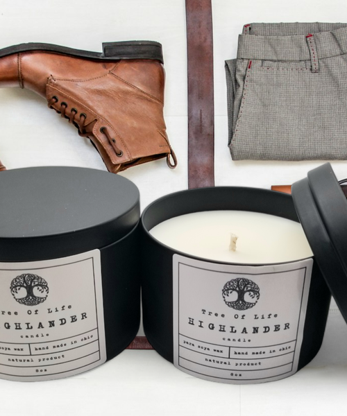 Highlander Men's Lux Candle