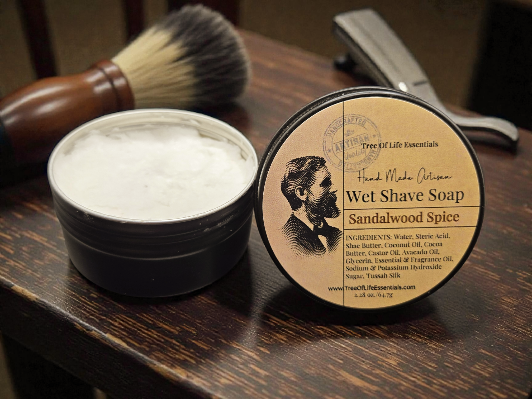 Old Fashioned Shaving Soap