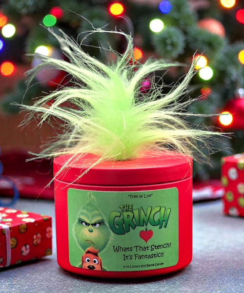 "The Grinch" Luxury Soy Blend Candle