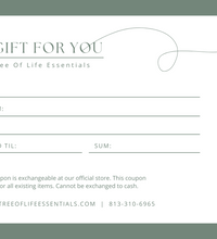 Tree Of Life Essentials, Gift Card