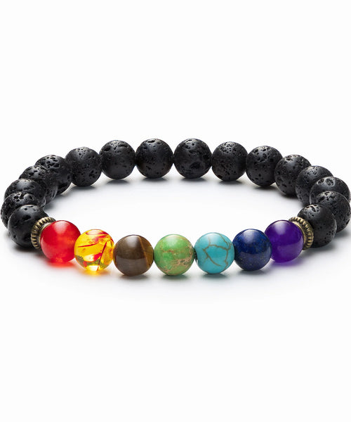 Pulsera Difusora de 7 Chakras 