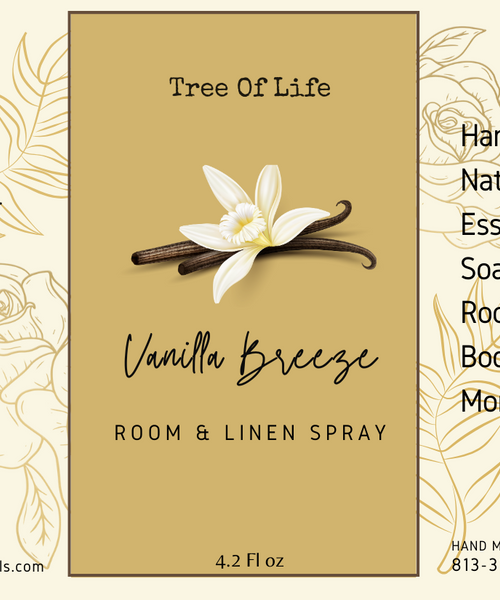 "Vanilla Breeze" Room & Linen Spray