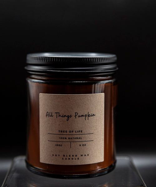 "All Things Pumpkin" Lux Soy Blend Candles