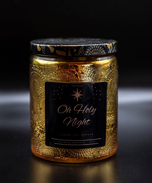 "Oh Holy Night" Luxe Soy Blend Candle"