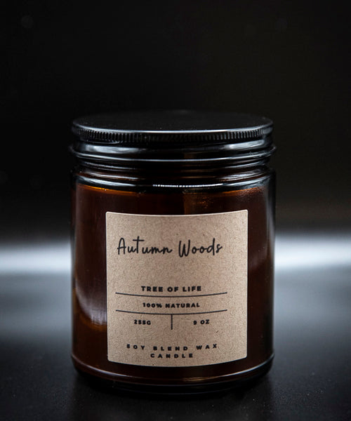 "Autumn Woods" Lux Soy Blend Candles