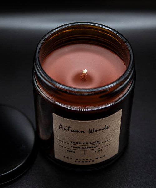 "Autumn Woods" Lux Soy Blend Candles