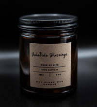 "Yuletide Blessings" Luxe Soy Blend Candle