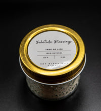 "Yuletide Blessings" Luxe Soy Blend Candle