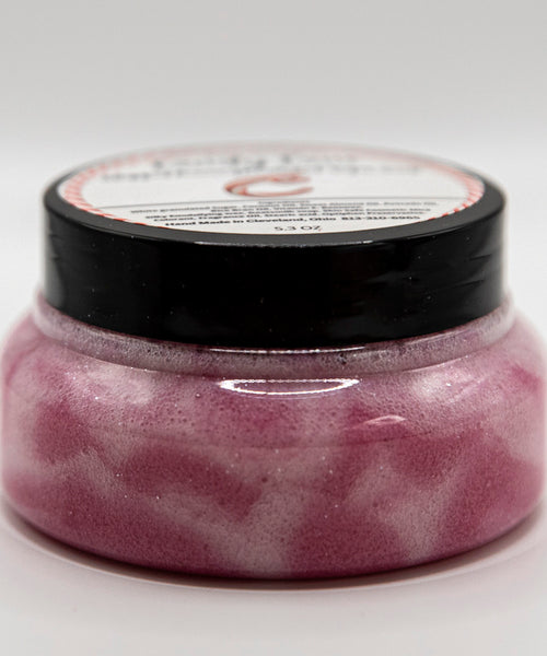 Candy Cane Whipped Foaming, Emulsified Sugar Scrub