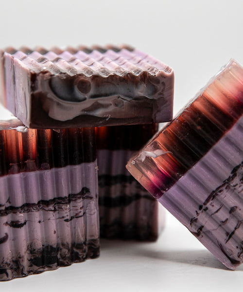 "Lavender & Chocolate Goats Milk & Cocoa Butter Soap"