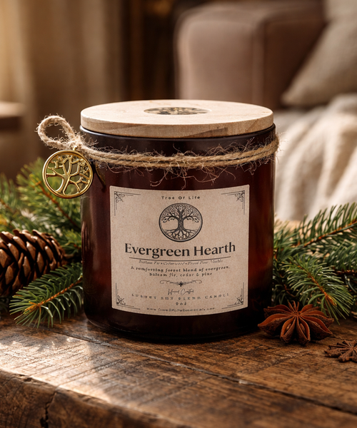 Velas de mezcla de soja Lux "Autumn Woods"