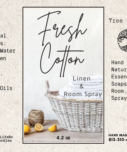 "Fresh Cotton"  Room & Linen Spray