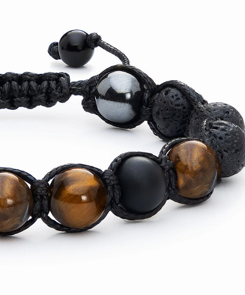 Pulsera difusora de ojo de tigre Inspire