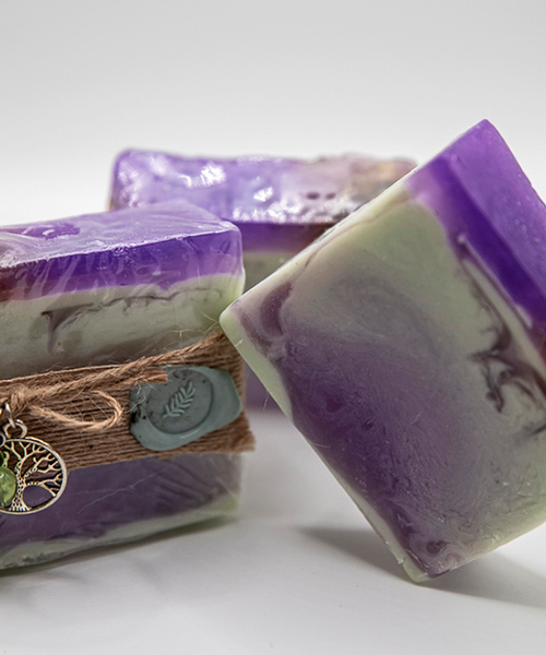 Lavender/Mint Goats Milk & Aloe Soap