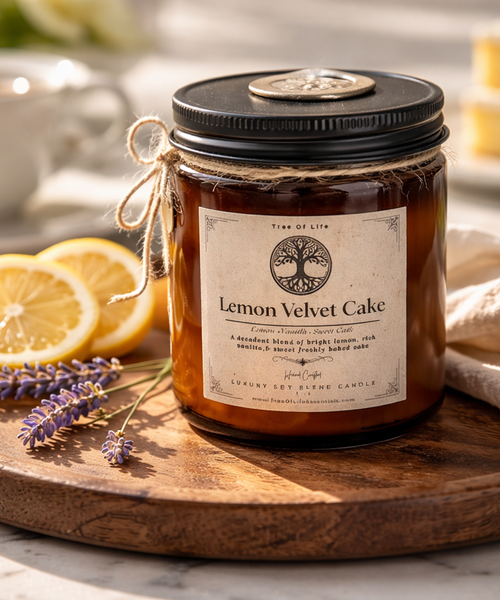 Velas de mezcla de soja Lux "Autumn Woods"