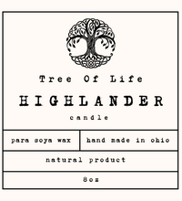 Highlander Men's Lux Candle