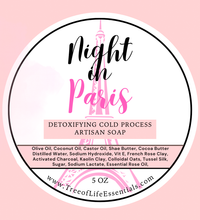 "Night in Paris" Detoxifying Cold Process Artisan Soap