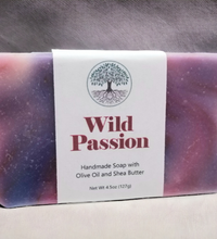 Wild Passion Cold Pressed, Hand Crafted Soap