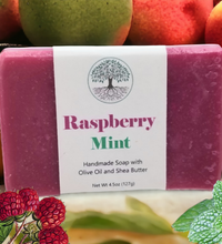 "Raspberry Mint" Hand Crafted Cold Process Soap