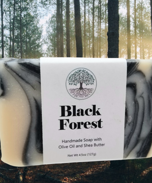 "Black Forest" Hand Crafted Detoxifying Cold Process Soap