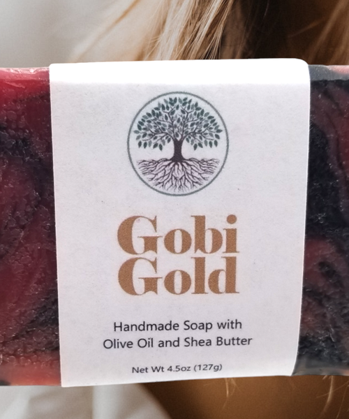 "Gobi Gold" Hand Crafted Detoxifying Cold Process Soap