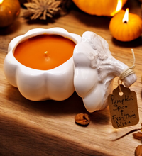 "Pumpkin, Spice & Everything Nice" Lux Soy Blend Decorative Candle