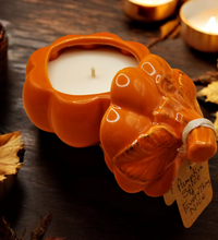 "Pumpkin, Spice & Everything Nice" Lux Soy Blend Decorative Candle