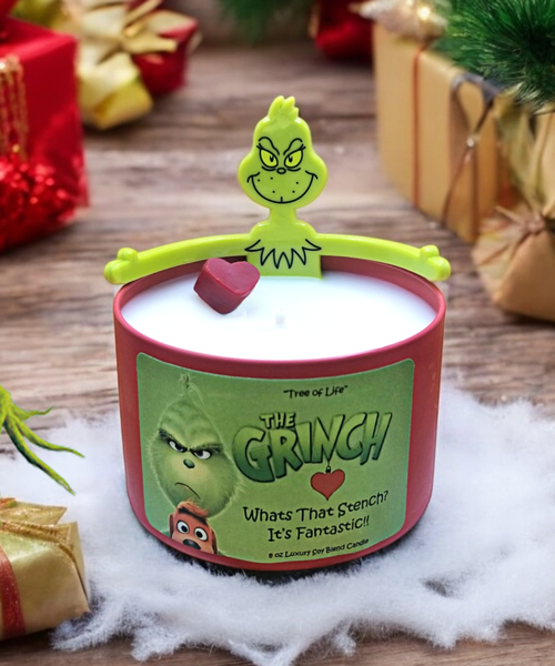 "The Grinch" Luxury Soy Blend Candle