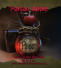 "Poison Apple" Luxury Soy Blend Candle