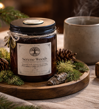 Velas de mezcla de soja Lux "Autumn Woods"