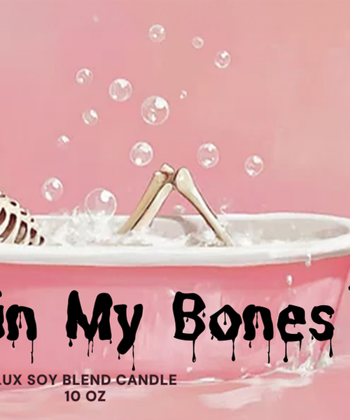 "Soakin My Bones" Fall, Luxury Soy Blend Candle